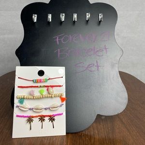 Forever 21 Tropical Bracelet Set